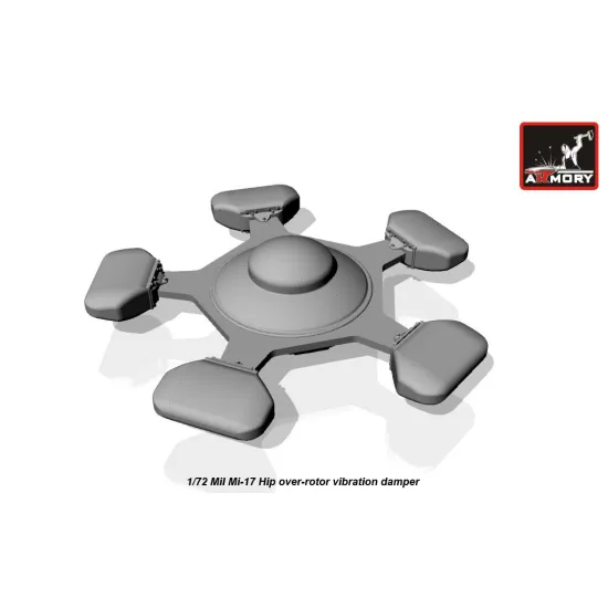 Armory Aca7277 1/72 Mil Mi-8/-17 Hip Rotor Vibration Damper