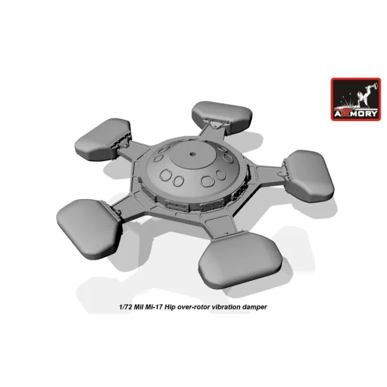Armory Aca7277 1/72 Mil Mi-8/-17 Hip Rotor Vibration Damper
