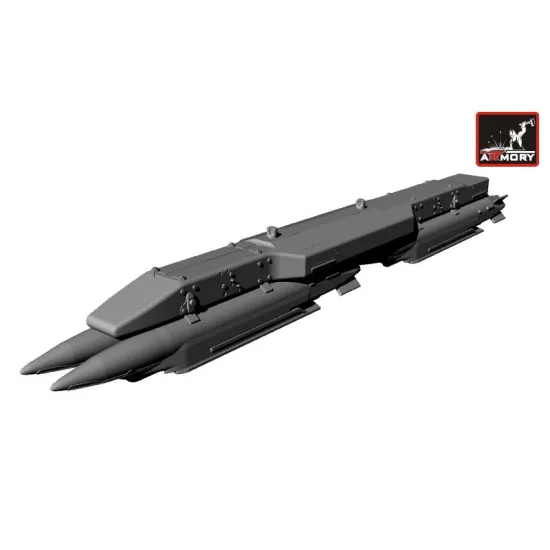 Armory Aca7303 1/72 Gbu-39 Sdb W/ Bru-61/A Carriage System