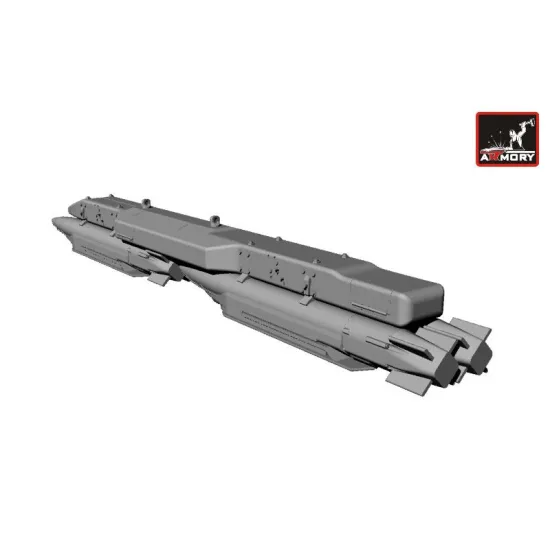 Armory Aca7303 1/72 Gbu-39 Sdb W/ Bru-61/A Carriage System