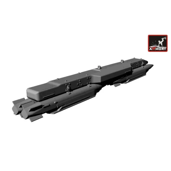 Armory Aca7303 1/72 Gbu-39 Sdb W/ Bru-61/A Carriage System