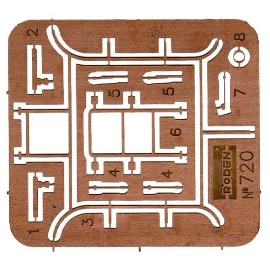 Opel Blitz Omnibus model W39 (late WWII service) 1/72 Roden 726