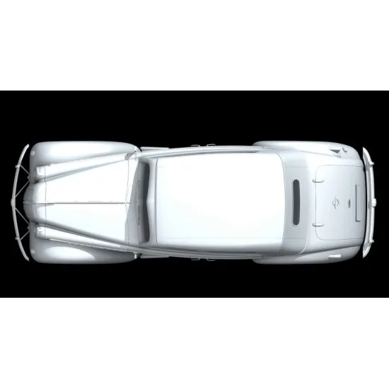 Admiral with open cover, WWII German passenger car 1/24 ICM 24022