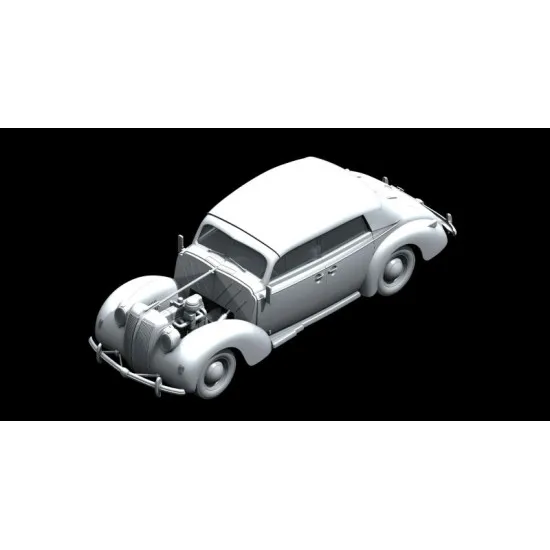 Admiral with open cover, WWII German passenger car 1/24 ICM 24022