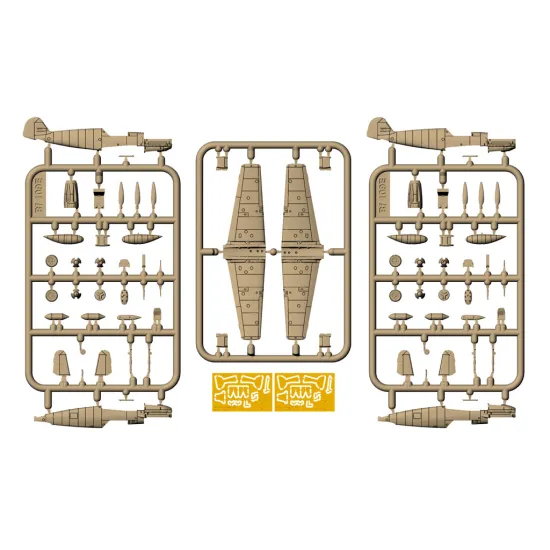 Armory 14307 1/144 Messerschmitt Bf 109e Foreign Service Aces Pt.2 Hungary Slovakia Bulgaria Romania Croatia