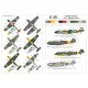 Armory 14307 1/144 Messerschmitt Bf 109e Foreign Service Aces Pt.2 Hungary Slovakia Bulgaria Romania Croatia