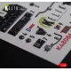Kelik K48086 1/48 P 40n Interior 3d Decals For Academy Kit