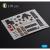 Kelik K72090 1/72 F 89 D J Scorpion Interior 3d Decals For Revell Kit
