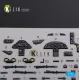 Kelik K72093 1/72 Folland Gnat T.1 Interior 3d Decals For Airfix Kit