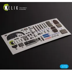 Kelik K72107 1/72 Ki 21 Interior 3d Decals For Icm Kit