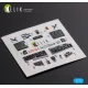 Kelik K72110 1/72 F16 Cj Block 50 Interior 3d Decals For Tamiya Kit