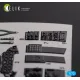 Kelik K72113 1/72 F9f 2 Panther Interior 3d Decals For Hobbyboss Kit