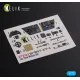 Kelik K72123 1/72 Bf109 F2 F4 Interior 3d Decals For Fine Molds Kit