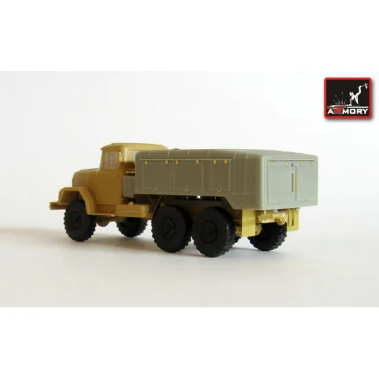 Armory M72305b 1/72 Akzs-75m-131-p Soviet Airfield Oxygen Tanker On Zil-131
