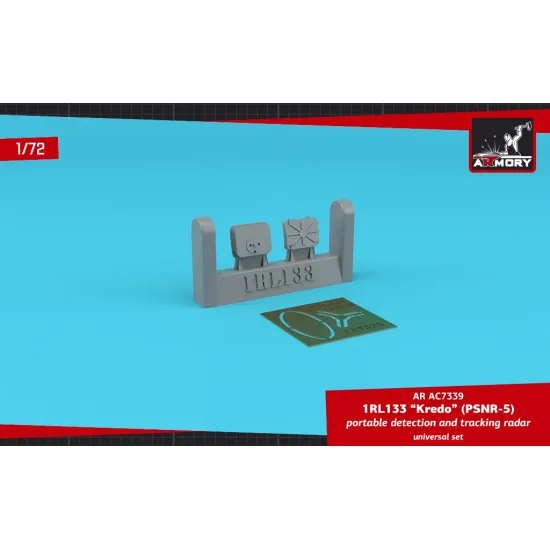Armory Ac7339 1/72 1rl133 Kredo Psnr-5 Soviet/Russian Portable Detection And Tracking Radar