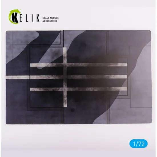 Kelik Ks72052 1/72 Hms Furious Cv 3 1942 Type 2 Base Acrylic 3 Mm 280 180 Mm 170g