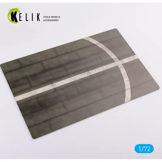 Kelik Ks72054 1/72 Hms Argus 1943 Type 2 Base Acrylic 3 Mm 280 180 Mm 170 G For Any