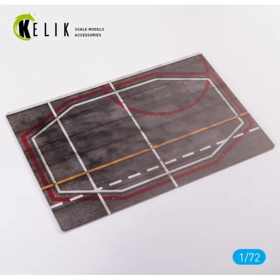 Kelik Ks72059 1/72 Asw Giuseppe Garibaldi Rear Lift Base Acrylic 3 Mm 280 180mm 170g For Any