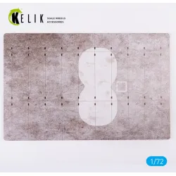 Kelik Ks72061 1/72 Ukraine Starokostyantyniv Air Base Base Acrylic 3 Mm 280 180mm 170g For Any