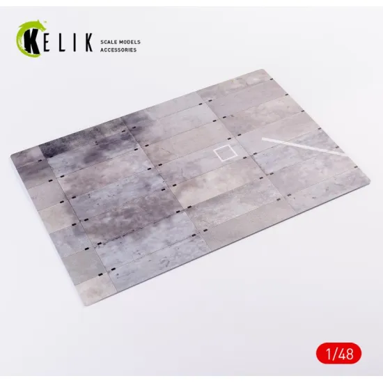 Kelik Ks48016 1/48 Ukraine Kulbakino Air Base Acrylic 3 Mm 410 270 Mm 410 G For Any