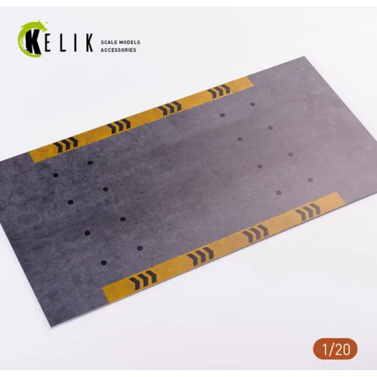 Kelik Ks20005 1/20 F1 Garage Type1 Base Acrylic 3mm 180 357 Mm 210g For Any Adapted Box Master Tools 09815