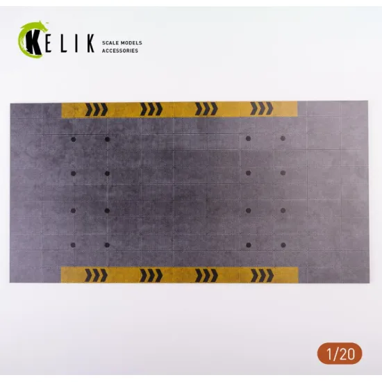 Kelik Ks20005 1/20 F1 Garage Type1 Base Acrylic 3mm 180 357 Mm 210g For Any Adapted Box Master Tools 09815