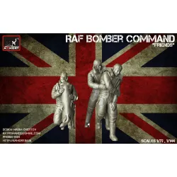 Armory F1401b 1/144 Raf Wwii Crewman In High Altitude Outfit Friends