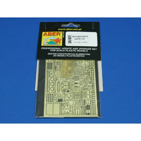 Sturmgeschutz III Ausf. B,C/D 1/35 Aber 35-021
