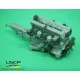 Uscp 24t070 1/24 Aston Martin Db5 Engine Bay Set Super Detail Set