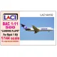 Laci 144162 1/144 Landing Flaps Bac 1-11 500 Mark 1 Kit Resin Kit