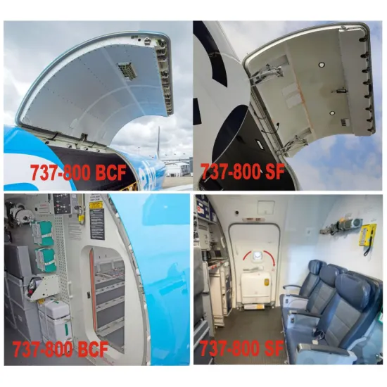 Laci 144163 1/144 Boeing 737-800 Bcf-cargo For Zvezda Kit