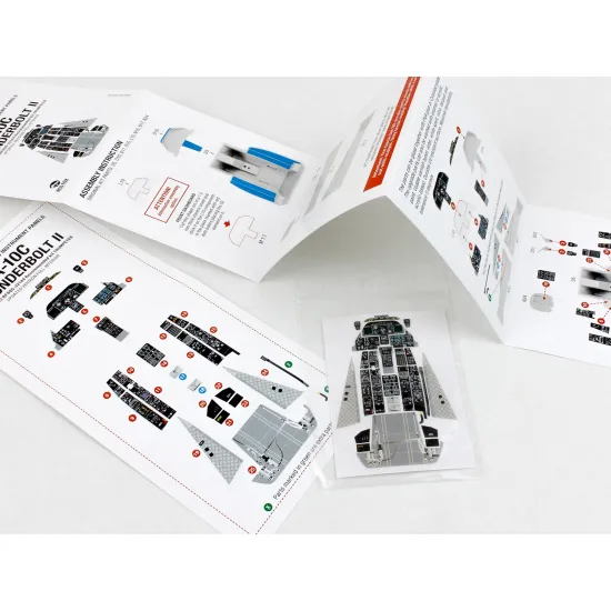 Red Fox Qs-32144 1/32 A-10c Thunderbolt Ii 3d Updated Full Interior Trumpeter