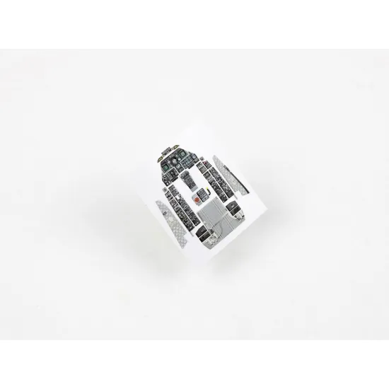 Red Fox Qs48198 1/48 A-10c Thunderbolt Ii 3d Instrument Panel For Hobby Boss