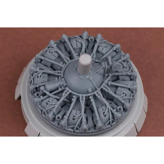 Sbs 32002 1/32 B-17 F/G Engine Upgrade Set For Hk Models Kit