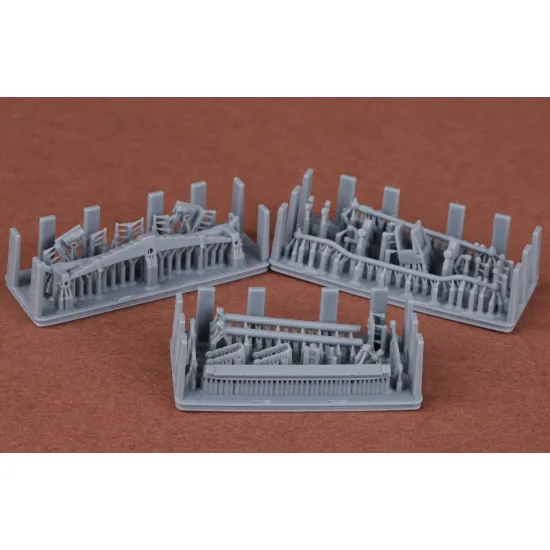 Sbs 3d039 1/35 Sd.kfz.250 Alte Adjustable Frontal Axle For Takom Kit