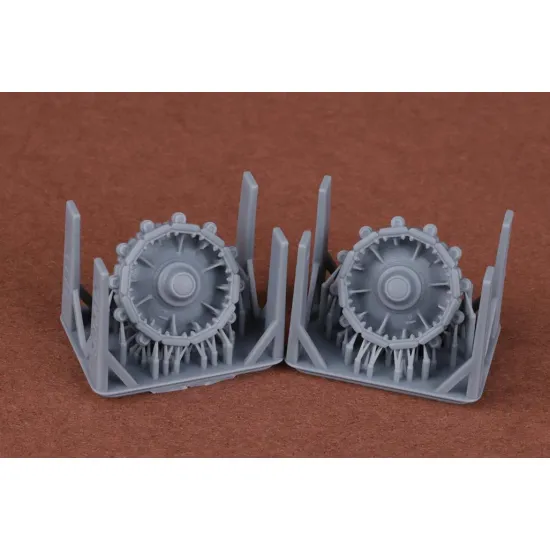 Sbs 3d040 1/35 Sd.kfz.250 Alte Sprocket For Takom/Dragon Kit