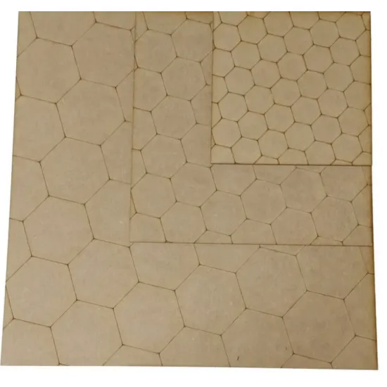 Lmg Ma-12 1/48 Model Stand Hexagonal Airfield Plate. Size 250.250 Mm