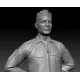 Had Models 3dp-f72001 1/72 F-18 Blue Angels Pilot Figure Resin Kit