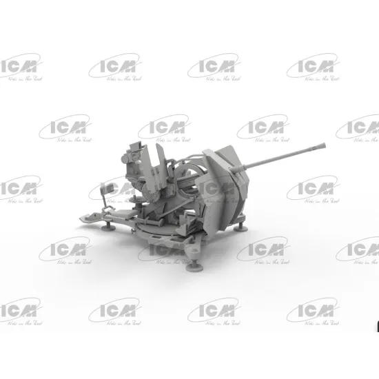 Icm 35717 1/35 Flak 38 Wwii German Aa Gun Plastic Model Kit Icm 35717 1/35 Flak 38 Wwii German Aa Gun Plastic Model Kit