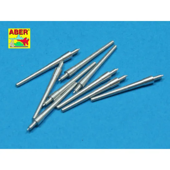 Set of 9 pcs 203 mm barrels for USN ships San Francisco, Tuscaloosa type 1/350 Aber 350-L18