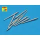Set of 9 pcs 203 mm barrels for USN ships San Francisco, Tuscaloosa type 1/350 Aber 350-L18