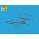 Set of 12 pcs 76,2mm (3in/50) barrels for USN ships 1/350 Aber 350-L20
