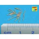 Set of 20 pcs 40 mm Bofors Mk.1 barrels for US Navy ships 1/350 Aber 350-L21