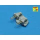 Set of 20 pcs 40 mm Bofors Mk.1 barrels for US Navy ships 1/350 Aber 350-L21