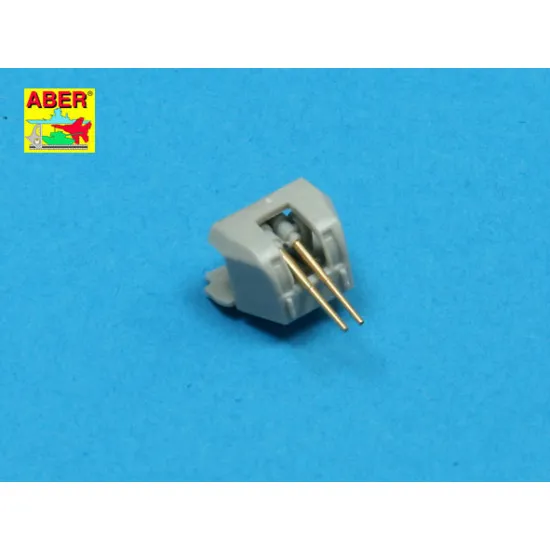 Set of 16 pcs 102 mm Q.F. Mk.XVI barrels for Royal Navy ships 1/350 Aber 350-L28