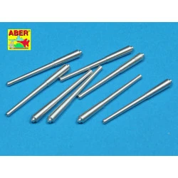 Set of 8 pcs 381mm (15in) L42 Mk.I long barrels for Hood, Repulse, Queen Elisabeth, Vang 1/350 Aber 350-L30