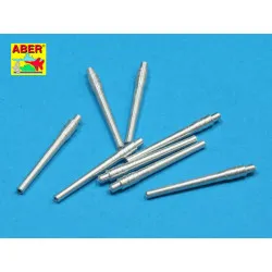 Set of 8 pcs 356mm (14in) L45 Vickers type 41 barrels for Kongo, Haruna, Hiei, Kirishim 1/350 Aber 350-L35