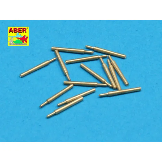 Set of 14 pcs 152mm (6in) L50 Vickers Mk.M type 41 barrels for Kongo, Haruna, Hiei, Kir 1/350 Aber 350-L36