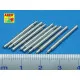 Set of 8 pcs 380mm short barrels for ships Richeulieu, Jean Bart 1/350 Aber 350-L39