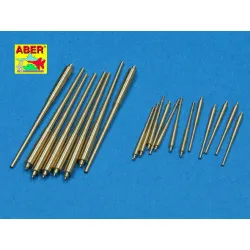 Set of Barrels for Prinz Eugen class crusies 203mm x 8, 105mm x 12 1/350 Aber 350-L45